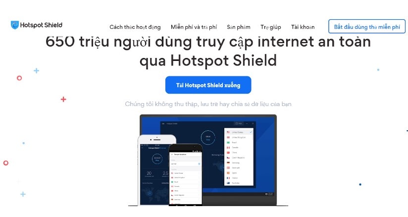 Cách fake IP bằng Hotspot Shield chi tiết cho người mới